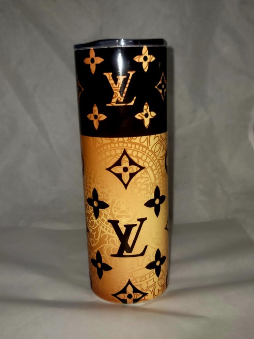 Luxury Designer Purse 20oz Tumbler w/Lid & Straw